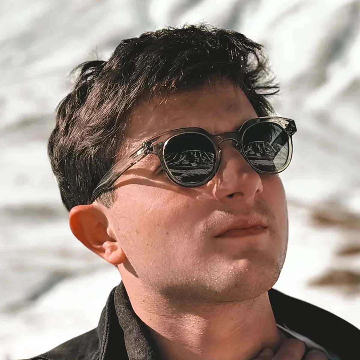 Lunettes de soleil polarisées rondes