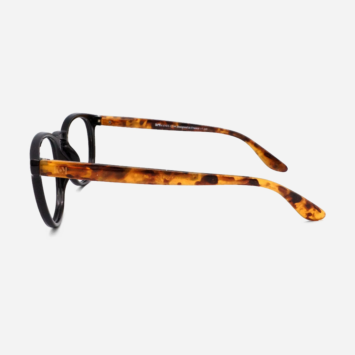 lunettes-de-lecture-monture-fine-modele-mixte-ecaille-noir-K20