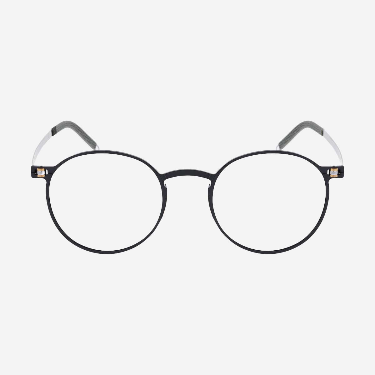 lunettes-de-lecture-multi-distance-anti-lumière-bleue-ronde-titanium-readers-blue-light-filter-unisex-round-N11-titane