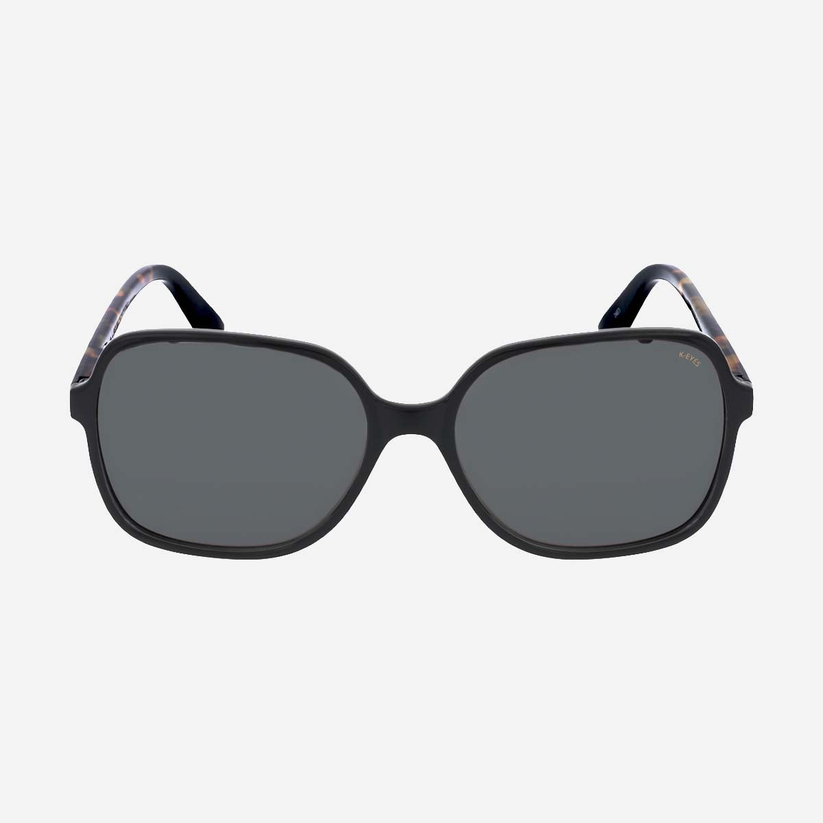 lunettes-de-soleil-original-polarisées-écaille-black-oversized-monture-fine-rectangulaire-sunglasses-polarized-rectangular-tortoiseshell-thin-frame-K43-fauve
