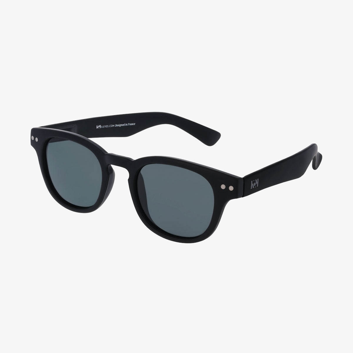 lunettes-de-soleil-protection-uv-polarisé-monture-épaisse-noir-sunglasses-polarized-adults-teenagers-k10-black