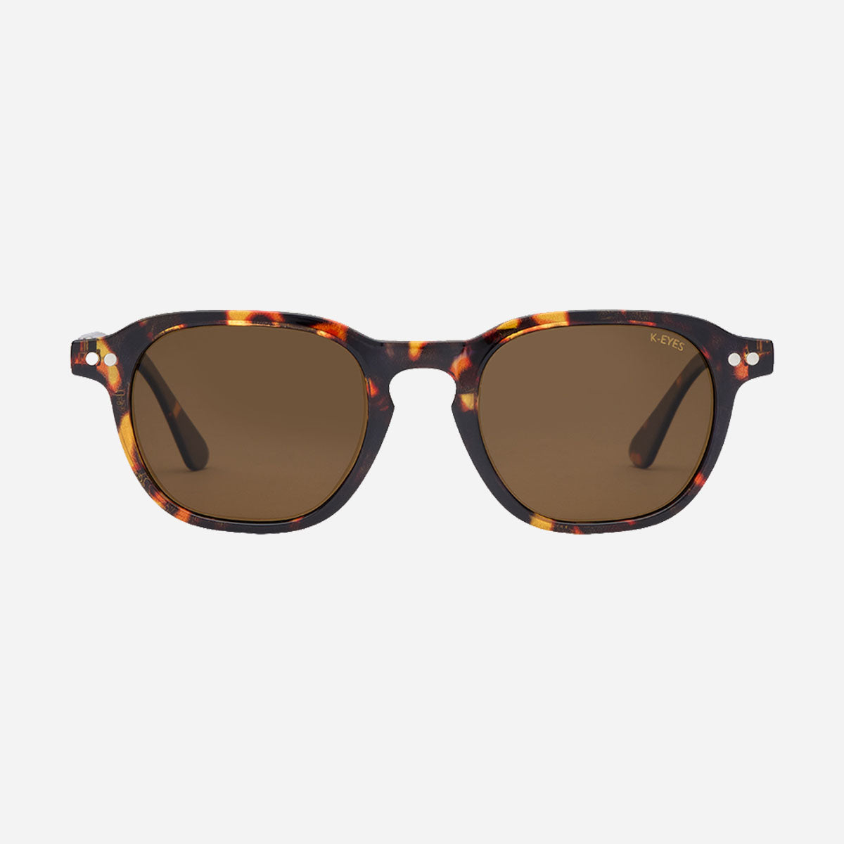 lunettes-de-soleil-homme-femme-carré-écaille-polarisé-sunglasses-men-women-square-tortoiseshell-k33-sp-turtle
