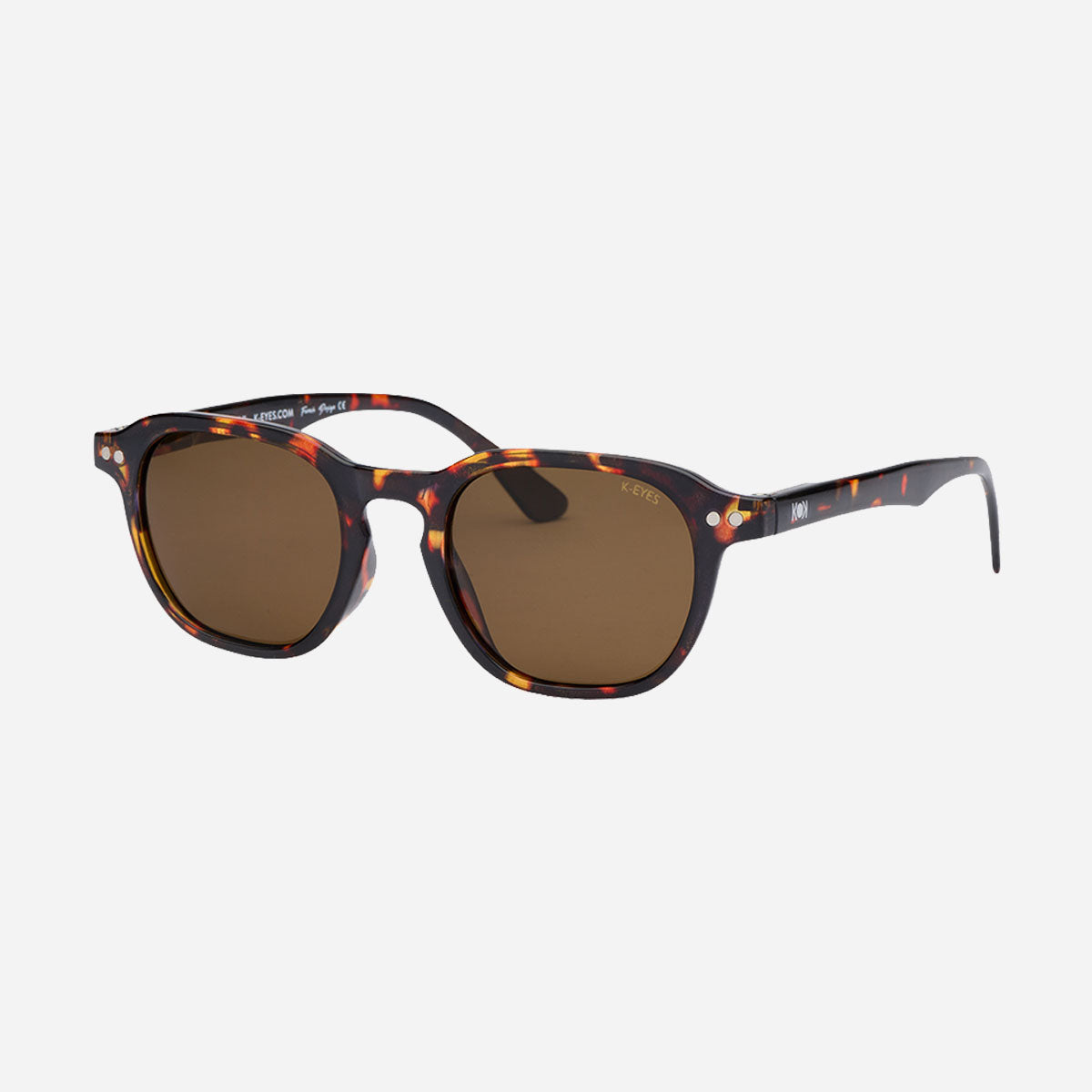 lunettes-de-soleil-homme-femme-carré-écaille-polarisé-sunglasses-men-women-square-tortoiseshell-k33-sp-turtle