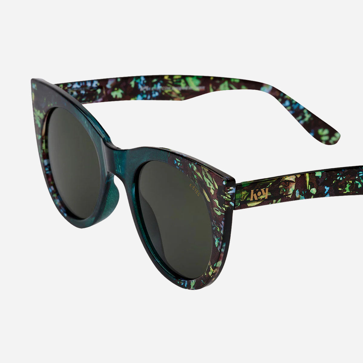 lunettes-de-soleil-femme-papillon-protection-uv-originale-vert-floral-women-sunglasses-polarised-
green-flower-K38-SP-matcha