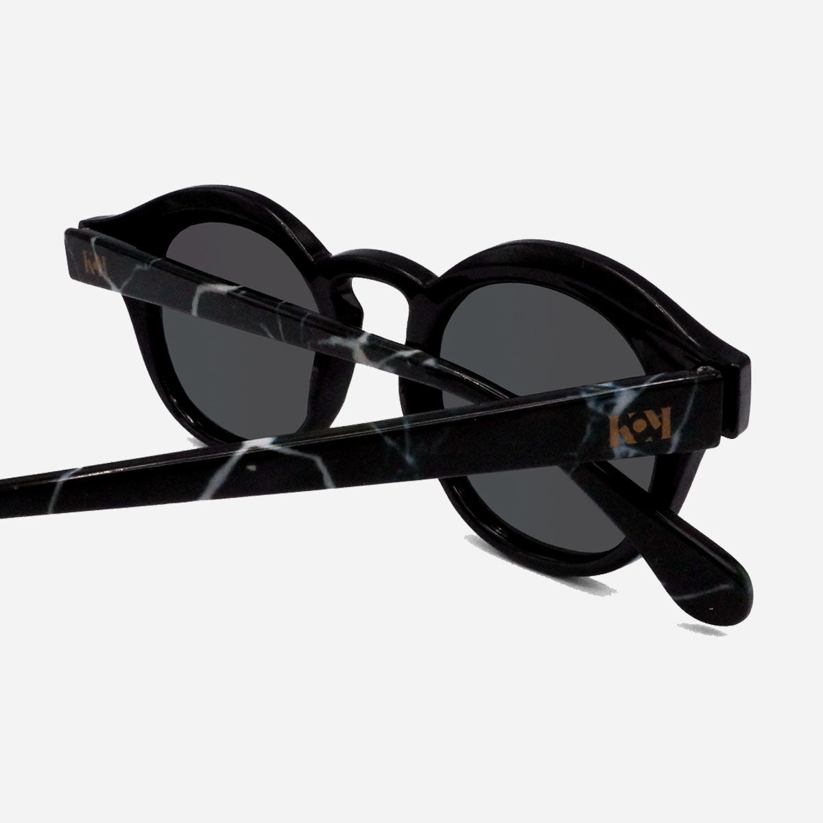 lunettes-de-soleil-polarisées-mixte-noir-originale-ronde-sunglasses-polarised-round-unisex-k37-sp-marble