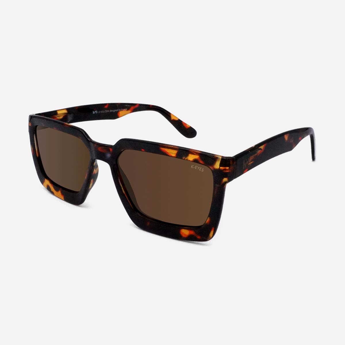 lunettes-de-soleil-homme-femme-polarisées-rectangle-écaille-sunglasses-polarized-unisex-rectangular-
tortoiseshell-K41-turtle