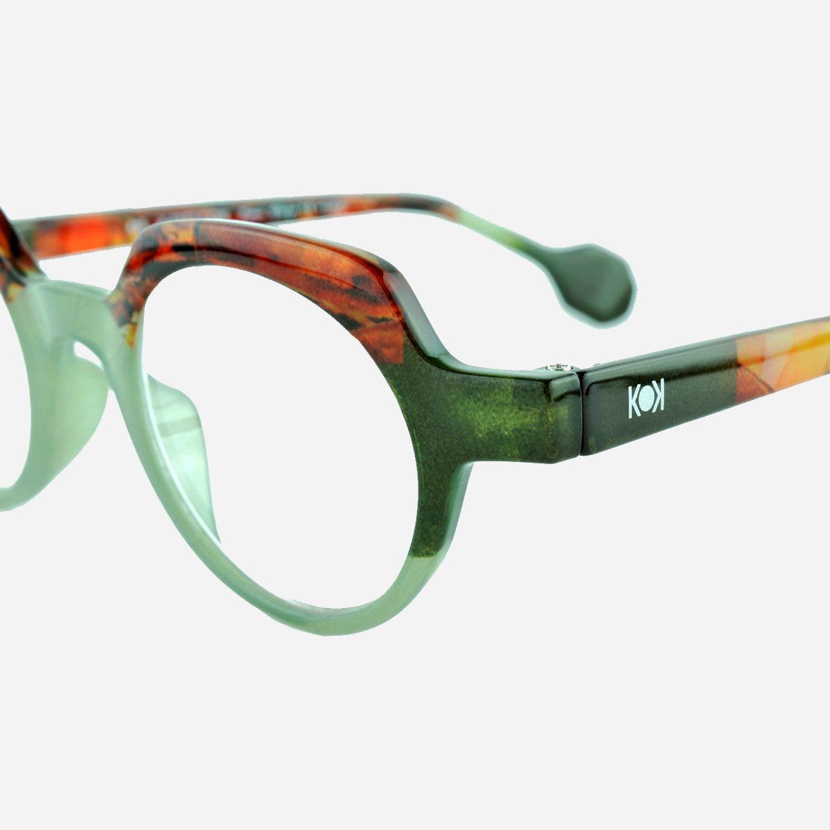 lunettes-de-lecture-originales-vert-ecaille-k32