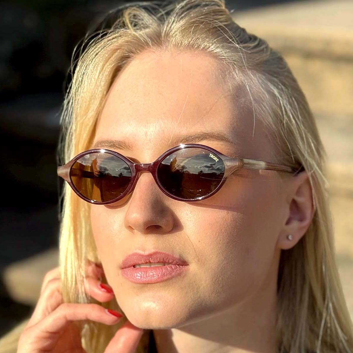 Lunettes de soleil polarisées ovales