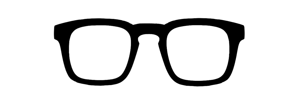 lunette loupe forme carré 