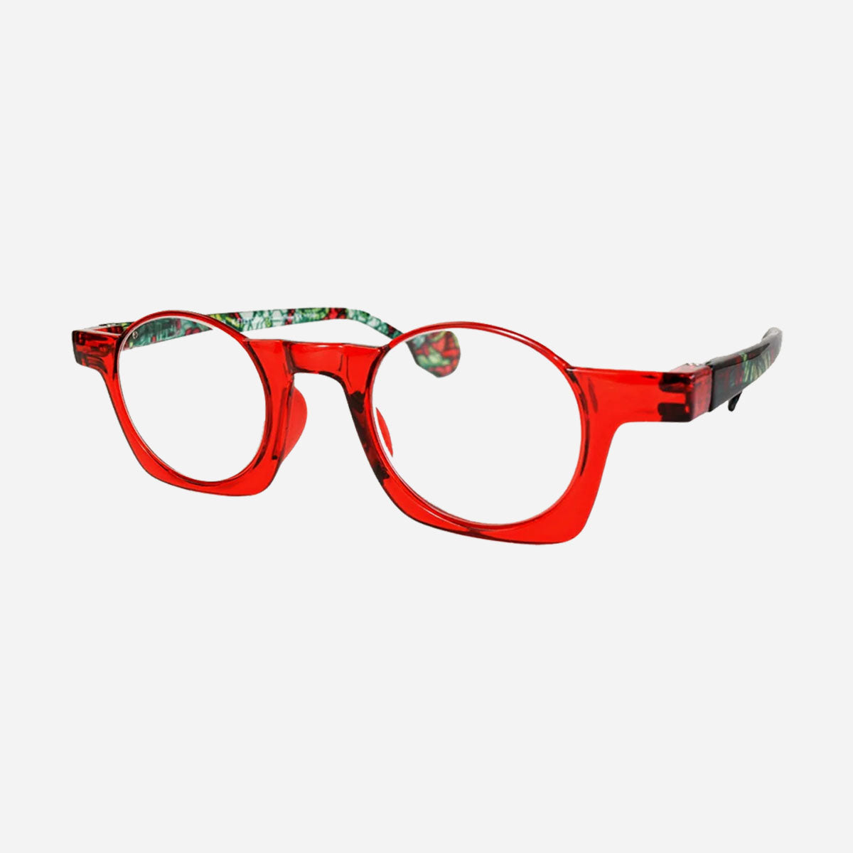 lunettes-loupes-reading-glasses-mixte-originales-rouge-red-unisex-K25-grenat