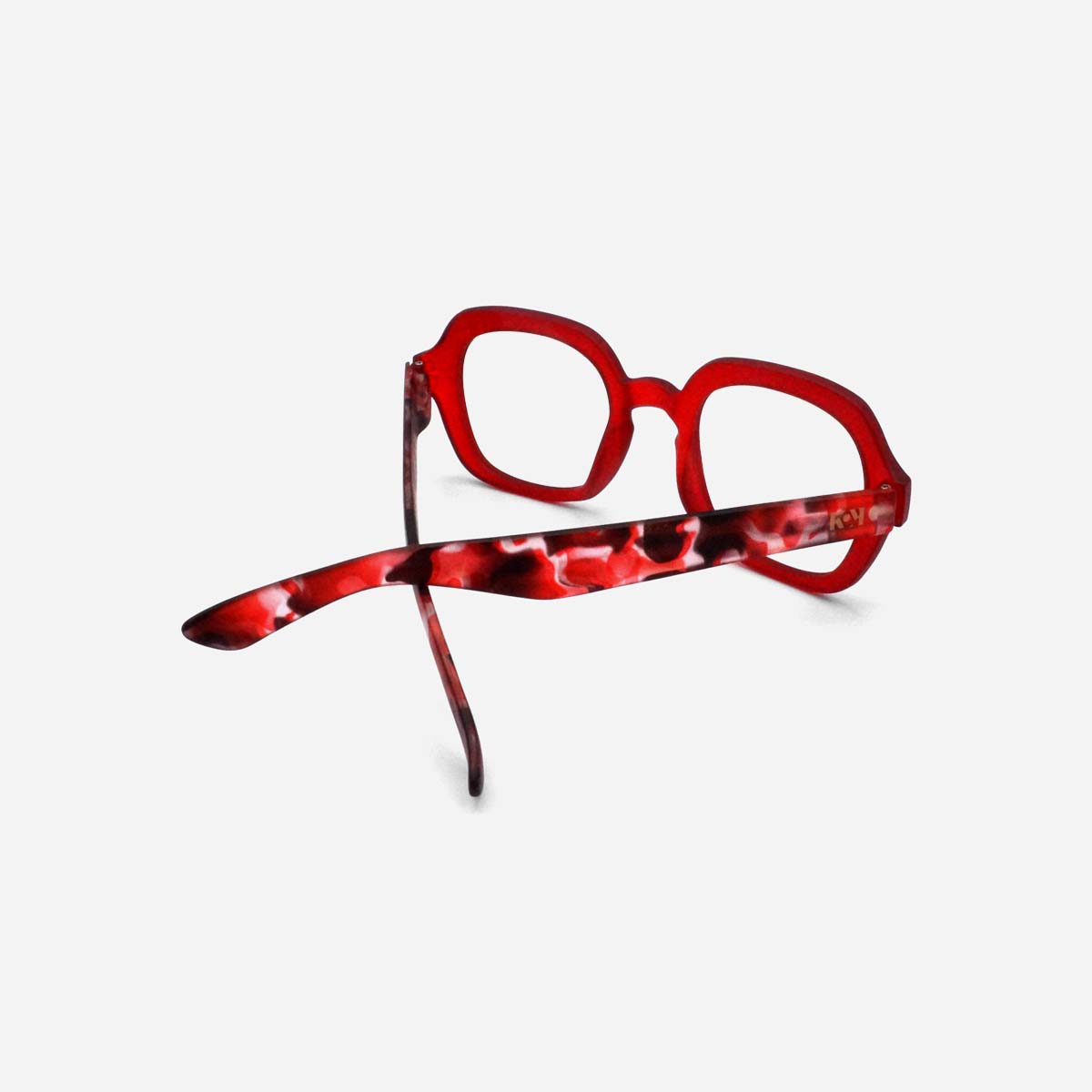 Lunette ronde rouge femme hotsell