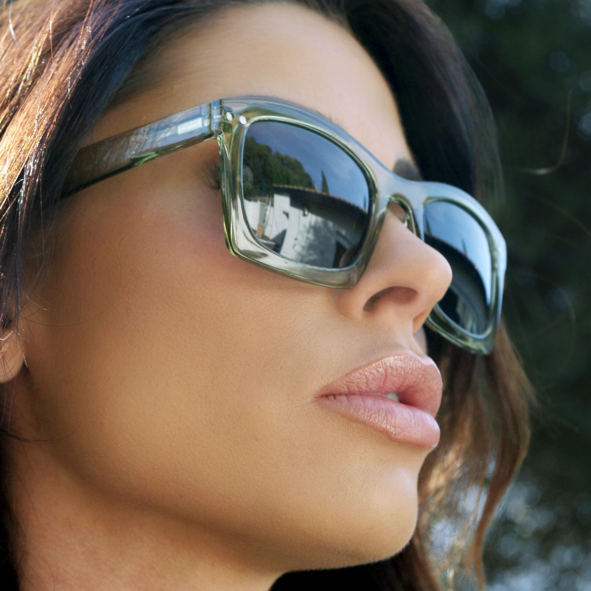 lunettes-de-soleil-polarisé-oversized-rectangulaire-kaki-transparent-sunglasses-polarized-rectangular-big-frame-unisex-green-k23-sp-olive