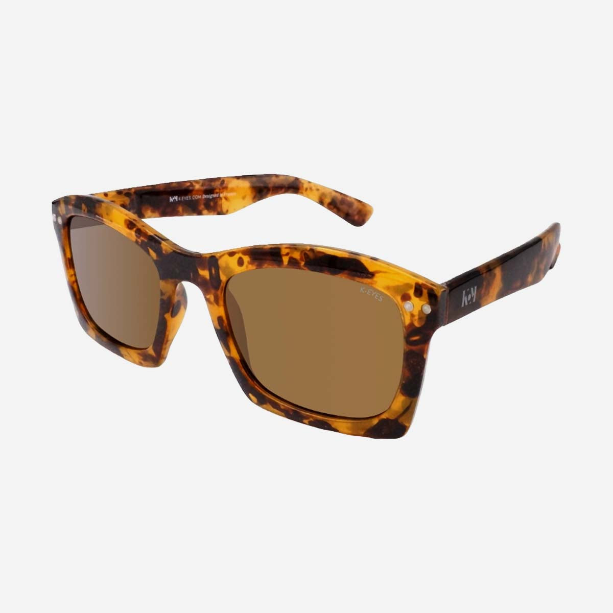lunettes-de-soleil-polarisé-oversized-rectangulaire-écaille-sunglasses-polarized-rectangular-big-frame-tortoiseshell-unisex-k23-sp-bronzite