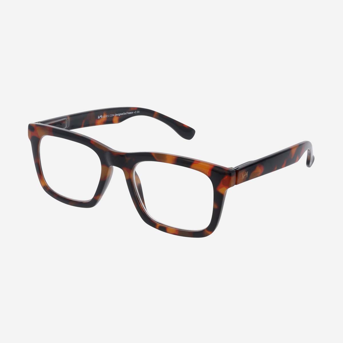 lunettes-de-lecture-rectangulaires-ecaille-presbyte-unisexe-reading-glasses-K16-turtle