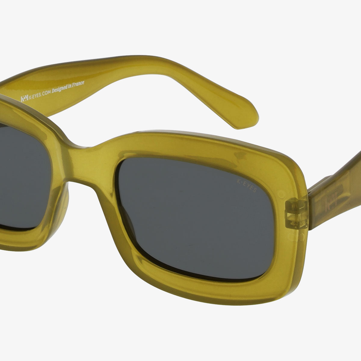 lunettes-de-soleil-original-polarisées-vert-rectangulaire-sunglasses-polarized-rectangular-protection-uv-green-k44-lime