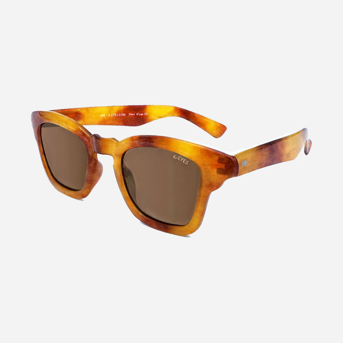 lunettes-de-soleil-papillon-mixte-polarisé-originale-sunglasses-polarized-unisex-butterfly-k22-sp-ocre