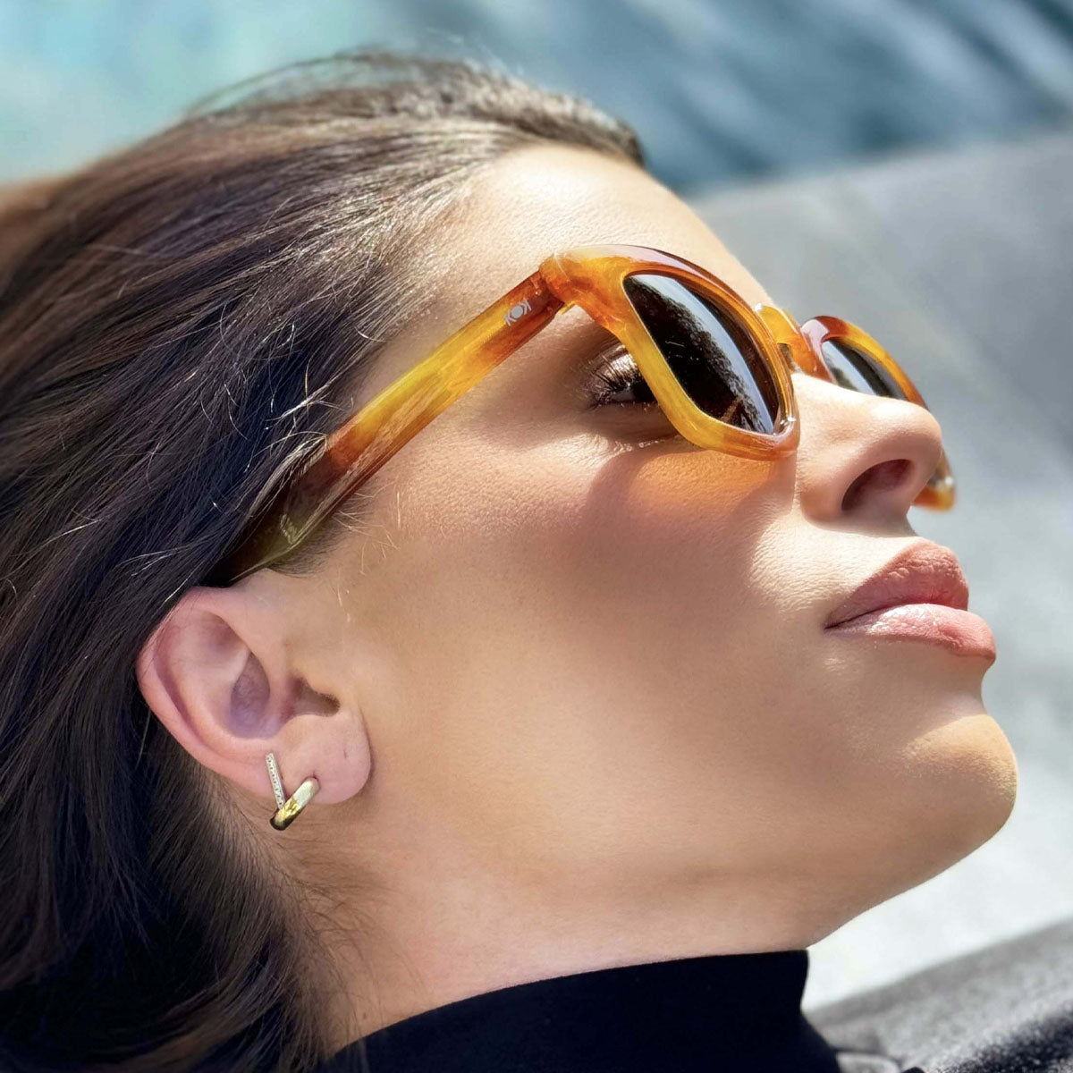 lunettes-de-soleil-papillon-mixte-polarisé-originale-sunglasses-polarized-unisex-butterfly-k22-sp-ocre