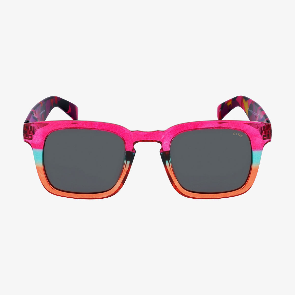 lunettes-de-soleil-polarisées-protection-uv-carré-rose-mixte-sunglasses-polarized-square-pink-unisex-K35-sp-leo-pink