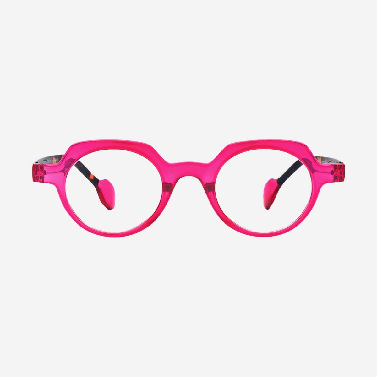 K-EYES Lunettes Loupes Lecture Femme Forme Carrée - 6 Dioptries Branches Flexibles Anti-Rayures - Modèle K35