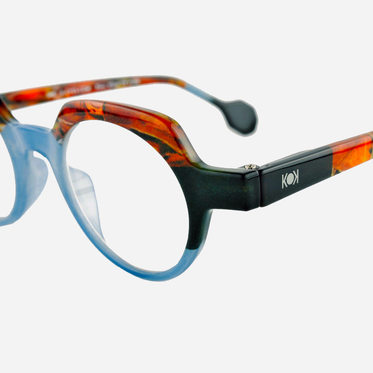 lunettes-de-lecture-originales-bleu-ecaille-k32