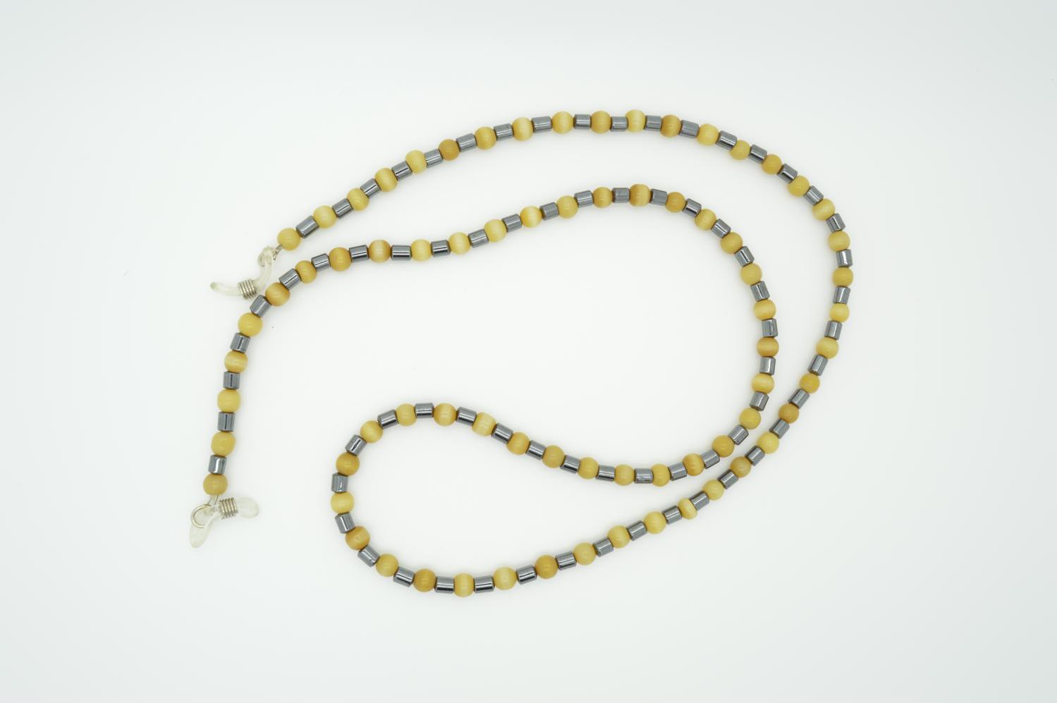 Cordon lunettes en perles